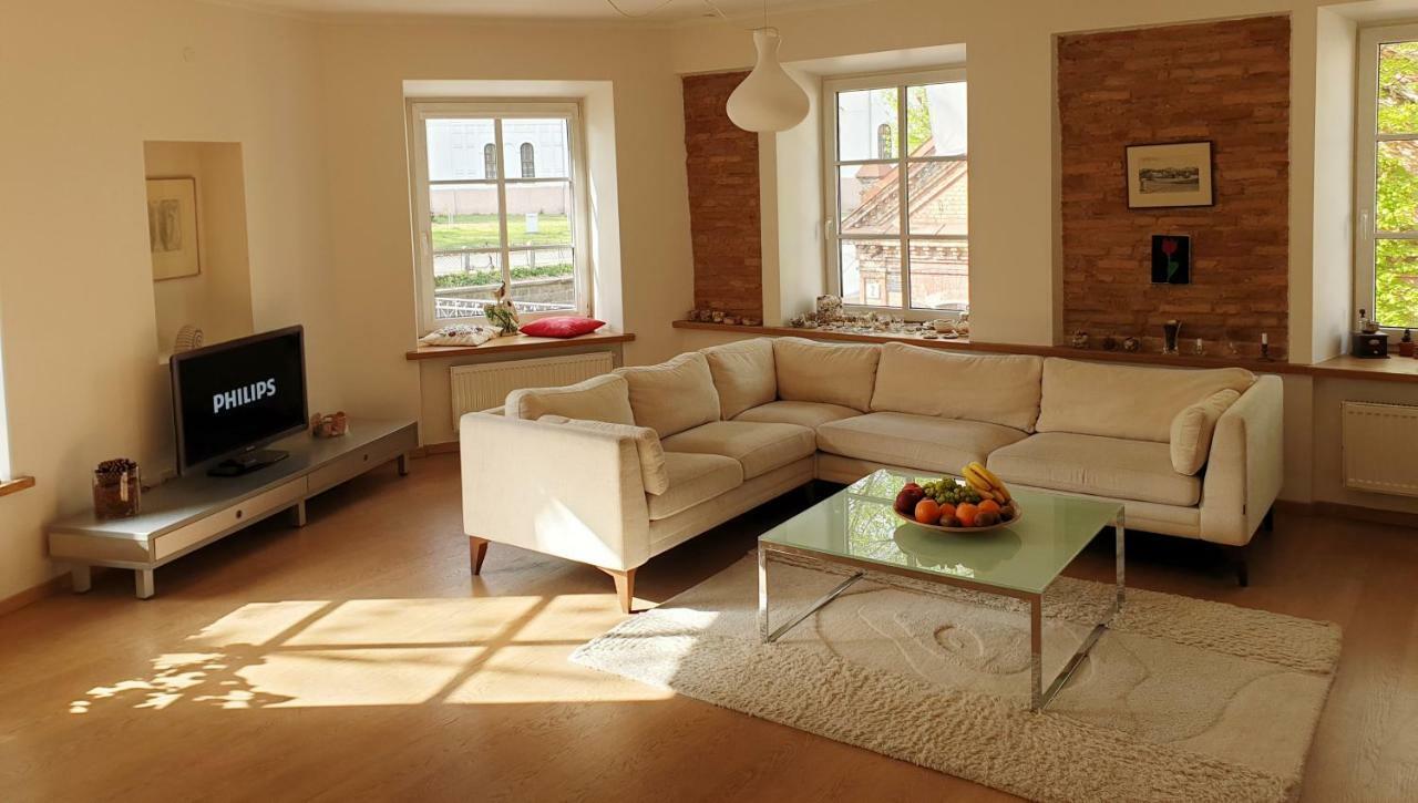 Exceptional Uzupis Bridge 3 Bedroom Apartment VNO Esterno foto